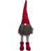 The Holiday Aisle® Christmas Gnome w/ Knit Hat, Faux Fur | 14.6 H x 4.3 W x 6.3 D in | Wayfair DFC9051989A640AA97EA48204CB6FA18