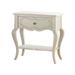 Rosdorf Park Shevlin 1 - Drawer Solid Wood Nightstand Wood in White | 26 H x 24 W x 17 D in | Wayfair CCB7F75BBE1B4451AF75FCE2F888E2CD