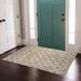 August Grove® Amiel Indoor Door Mat Synthetics in White | Rectangle 2' x 3' | Wayfair E66A228132BF4595BF76AD278A1947CD