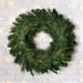The Twillery Co.® Surrey Belgium Mix Wreath, 300 Branch Tips Traditional Faux, Metal in Green/White | 30 H x 30 W x 4 D in | Wayfair