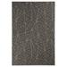 White 48 x 36 x 0.5 in Area Rug - Corrigan Studio® Dibble Geometric Dark Gray Area Rug Nylon | 48 H x 36 W x 0.5 D in | Wayfair