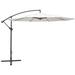 Ebern Designs Cantilever Umbrella Tilting Parasol Outdoor Umbrella Patio Sunshade, Polyester in Brown | Wayfair 950BA16419A8425A9D4EBB99537B0FAE