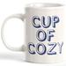 Latitude Run® Cup of Cozy Coffee Mug in Blue/Brown/White | 4 H in | Wayfair 7D6E36D03A6048D08721B5E47101B002