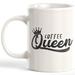 Latitude Run® Coffee Queen Coffee Mug in Black/Brown/White | 4 H in | Wayfair 2DAFBA5A3D6E4DEDA8DAF863737EEE9E