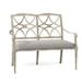 Woodard Wiltshire Aluminum Garden Outdoor Bench Metal in Gray | 37 H x 44 W x 28 D in | Wayfair 4Q0414ST-70-68R