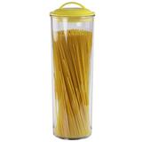 Prep & Savour Reston Lloyd 2.25 QT Spaghetti Kitchen Canister Plastic in Black | 13.5 H x 3.75 W x 3.75 D in | Wayfair