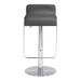 Ivy Bronx Swivel Adjustable Height Bar Stool Upholstered/Metal | 15 W x 15 D in | Wayfair WADL3167 26686210