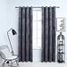 17 Stories Curtains Roller Blackout Curtains Window Blinds w/ Rings Velvet in Gray/Black/Brown | 95 H in | Wayfair 9FDE1380E63F49C48E577B7E8DDFEACA