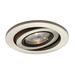 WAC Lighting Low Voltage Gimbal Ring 3.5625" Recessed Trim in Gray | 1 H x 5.125 W in | Wayfair HR-D417-BN