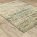 Brown 22 x 0.55 in Indoor Area Rug - Winston Porter Bobby Gold/Green Area Rug | 22 W x 0.55 D in | Wayfair WNPR6107 40926975