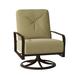 Woodard Fremont Outdoor Rocking Chair in Black/Brown | 40 H x 30 W x 37.75 D in | Wayfair 9U0677-48-23M