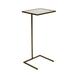 Worlds Away C End Table Mirrored in Brown | 26 H x 12 W x 10 D in | Wayfair FNCMAM BRZ