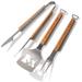 YouTheFan NCAA Grilling Tool Set Steel in Brown/Gray | 18 H x 4 W x 1 D in | Wayfair 7017211