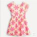 J. Crew Dresses | Nwt Jcrew Girls' Bowback Dress Kaleidoscope Floral | Color: Pink/Yellow | Size: 2tg