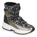 Michael Kors Shoes | Michael Kors Cassia Cheetah-Print Nylon Boot | Color: Black/White | Size: 5.5