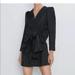 Zara Dresses | Blazer Zara Dress | Color: Black | Size: S