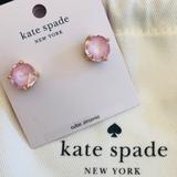 Kate Spade Jewelry | Kate Spade | Pink Enamel Gumdrop Stud Earrings Nwt | Color: Gold/Pink | Size: Os