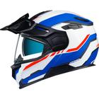 Nexx X.Vilijord Continental casco, bianco-rosso-blu, dimensione S