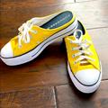 Converse Shoes | Converse All Star Slippers | Color: White/Yellow | Size: 7.5