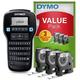 Dymo LabelManager 160 Label Maker Starter Kit, Handheld Label Maker Machine with 3 Rolls of Dymo D1 Label Tape, QWERTY Keyboard, Ideal for Office or Home