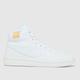 Nike court royale 2 mid trainers in white