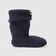 HUNTER BOOTS blue kids fleece welly sock