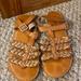 American Eagle Outfitters Shoes | American Eagle Gladiator Sandals | Color: Brown/Gold | Size: 9