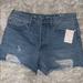 Free People Shorts | Free People Never Worn Denim Shorts. | Color: Blue | Size: 30