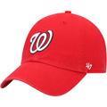Men's '47 Red Washington Nationals Clean Up Adjustable Hat