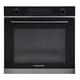 Russell Hobbs RHMEO7202DS Midnight Collection Built-in 59.5cm Tall & Wide Electric Fan Oven and Microwave, Dark Steel