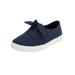 Women's The Anzani Slip On Sneaker by Comfortview in Navy (Size 9 M)