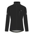 Proviz Men's and Women's Unisex Windproof Cycling Jacket, Black, Medium