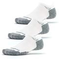 Swiftwick- MAXUS ZERO Tab (3 Pairs) Running & Golf Socks, Maximum Cushion - white - Medium