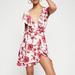 Free People Dresses | Free People Wrap Dress | Color: Pink/White | Size: Xs