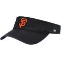 Men's '47 Black San Francisco Giants Clean Up Adjustable Visor