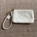 Coach Bags | Authentic Coach Off White Wristlet | Color: White | Size: Os