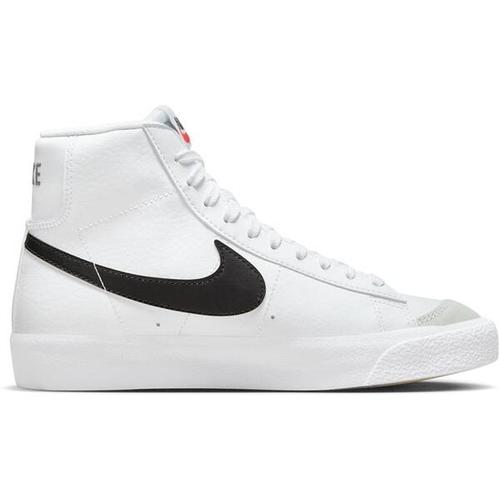 NIKE Lifestyle - Schuhe Kinder - Sneakers Blazer Mid 77 Kids (GS), Größe 38 ½ in WHITE/BLACK-TEAM ORANGE