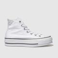 Converse all star lift hi trainers in white