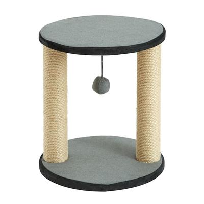 Two by Two Cedar Cat Post, 15.7" L X 15.7" W X 16.9" H