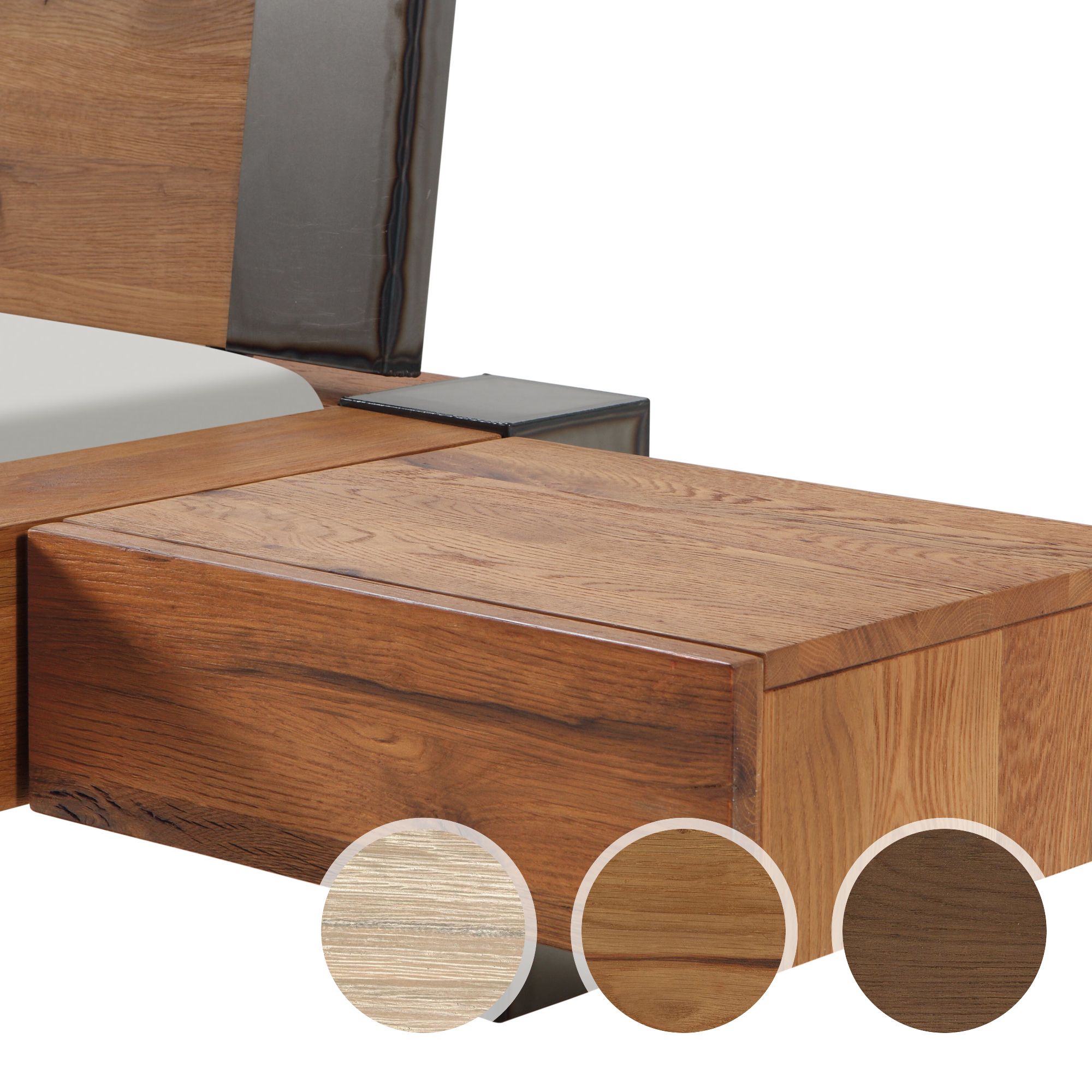 Hasena Oak-Line Wild Nachttisch Caja Wildeiche vintage natur