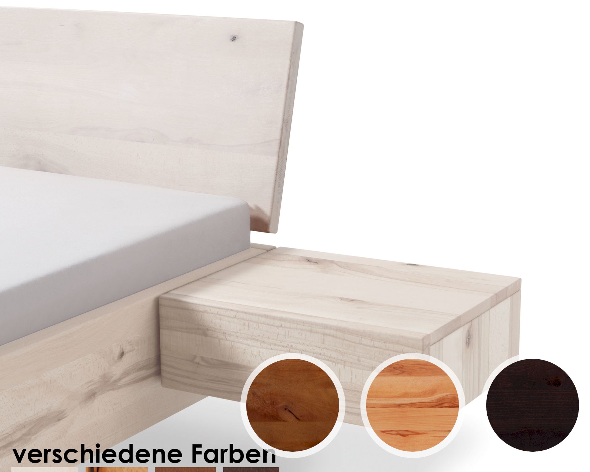 Hasena Wood-Wild Nachttisch Caja Buche weiss