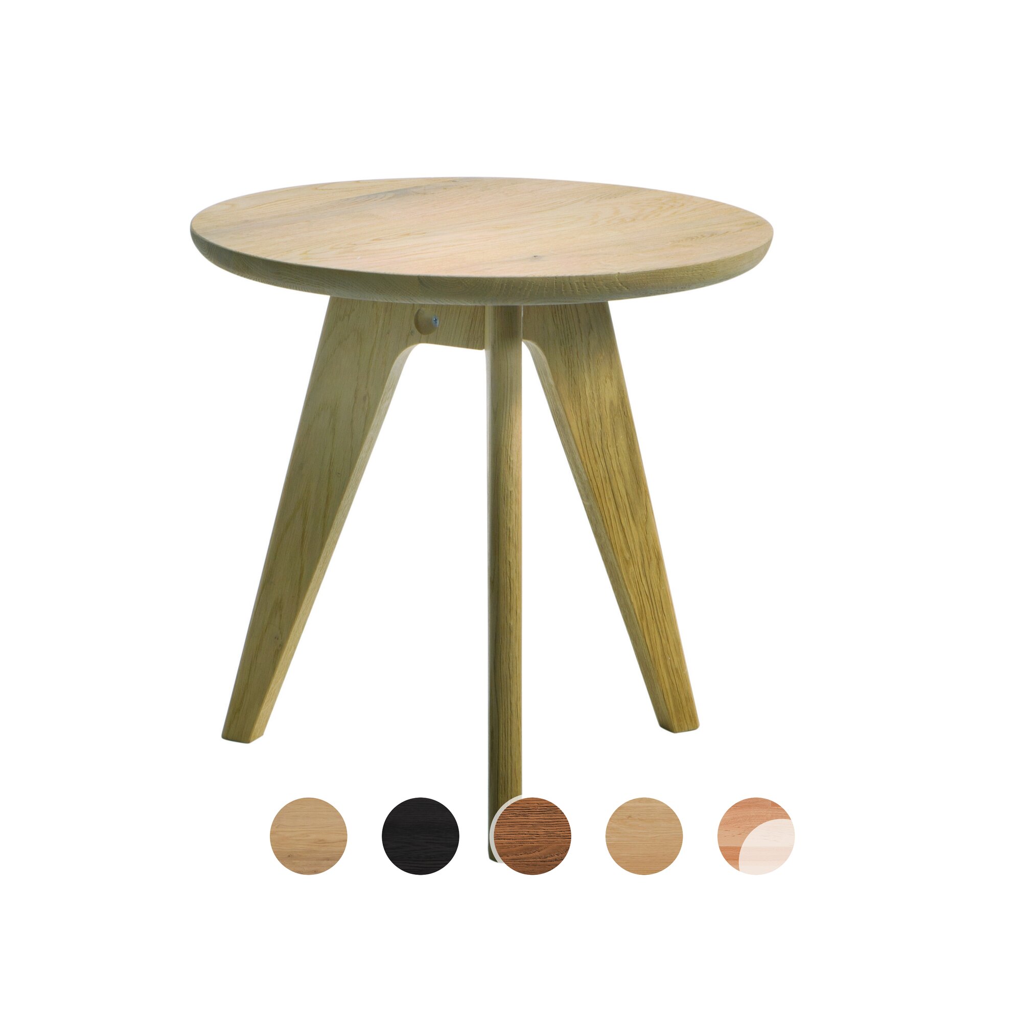 Hasena Oak-Line Bianco Nachttisch Circo 44 cm / Buche weiss deckend, lackiert