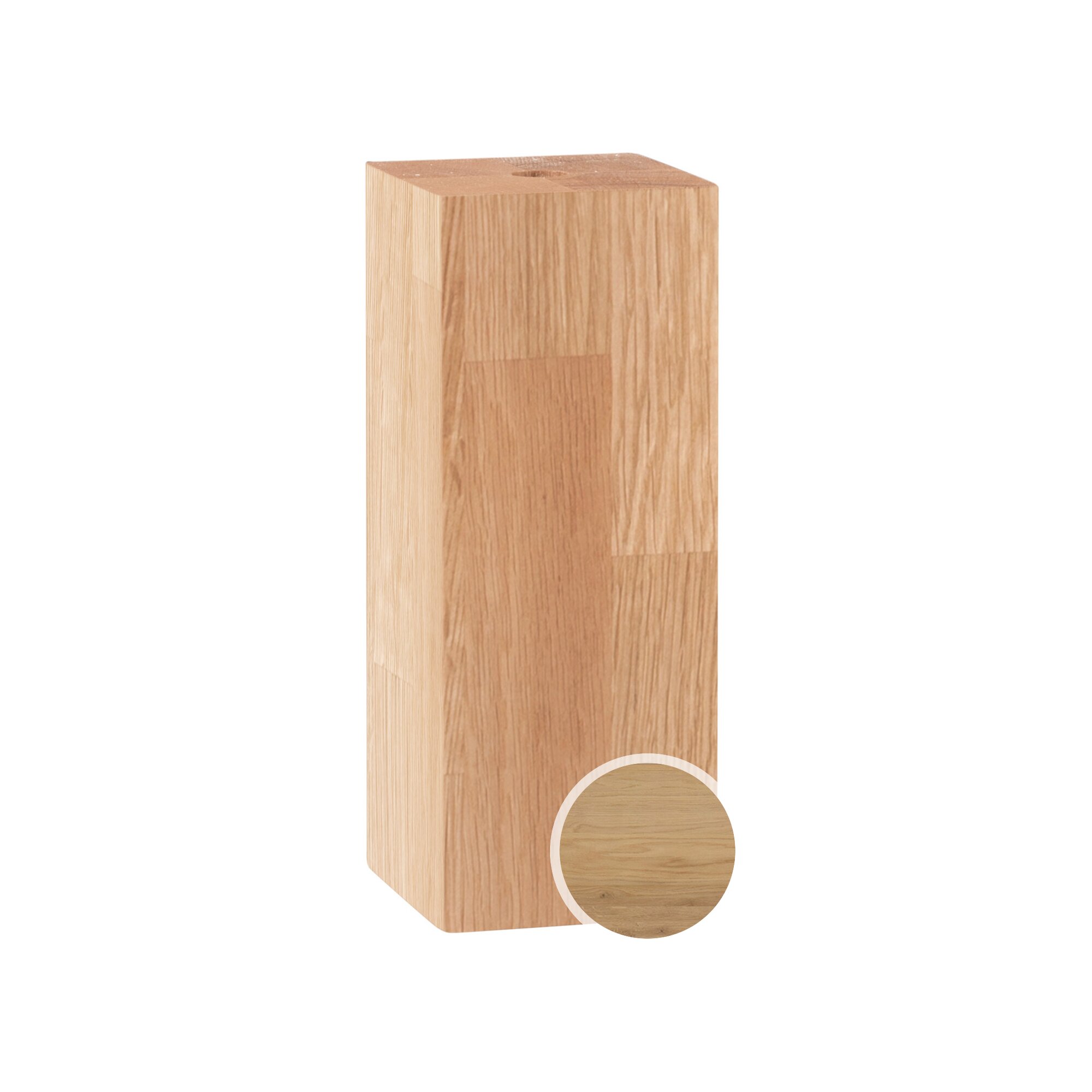 Hasena Oak-Line Bianco Nachttisch Noma Eiche Bianco
