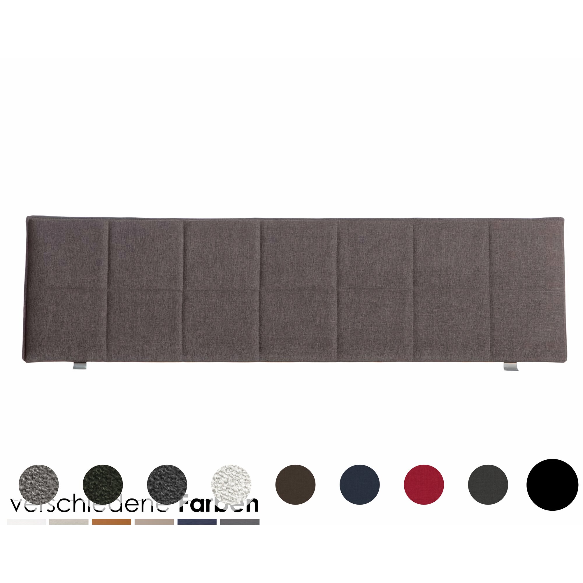 Hasena Wood-Wild Kopfteil Malta 180 cm / PK3 Boston 650 clay Image