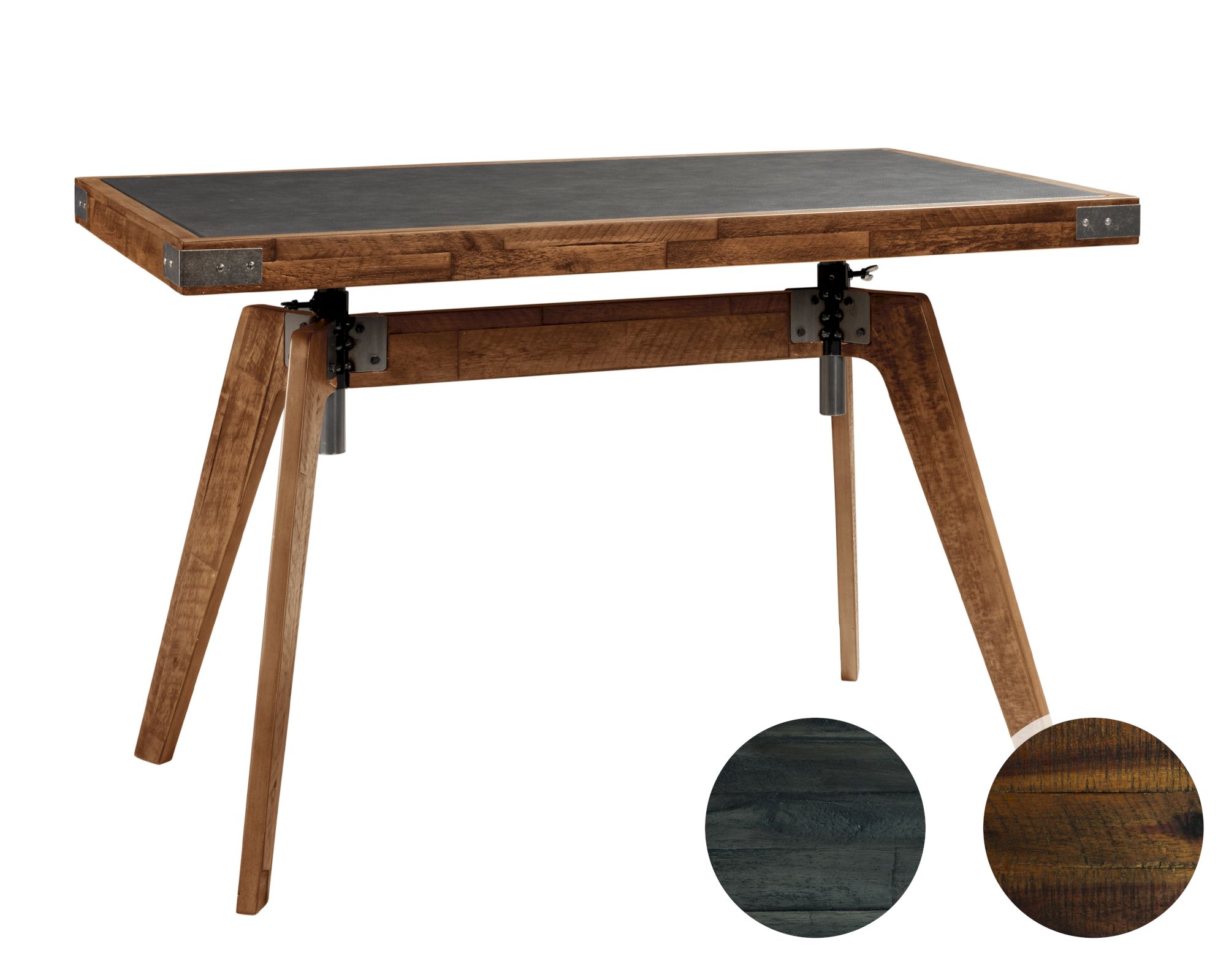 Hasena Factory-Line Scola Schreibtisch Akazie Vintage braun Image