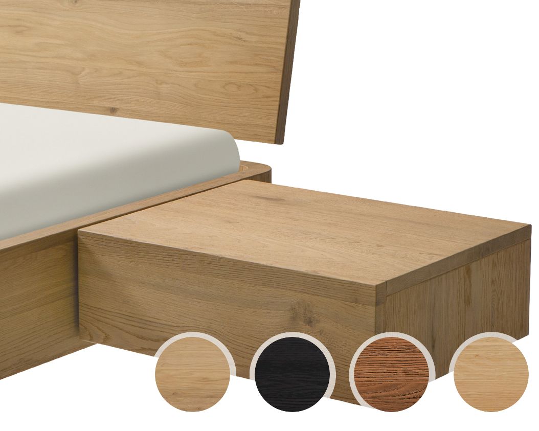 Hasena Oak-Line Nachttisch Caja Buche weiss