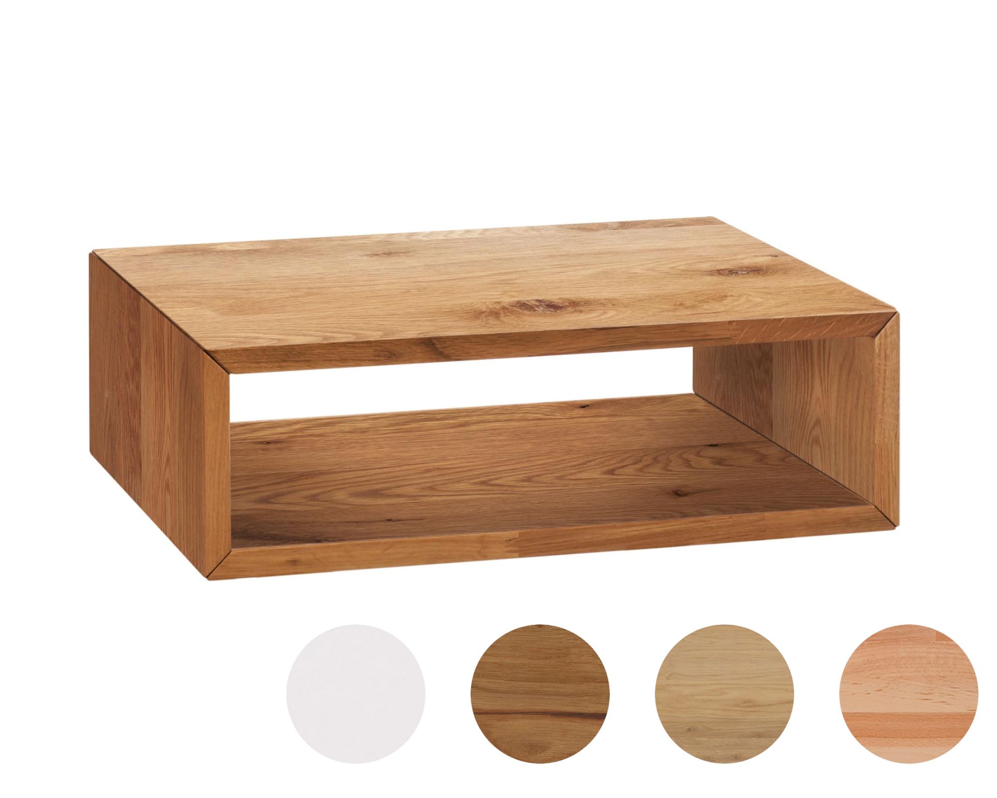 Hasena Pronto Nachttisch Akai Buche weiss deckend