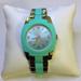 Kate Spade Accessories | Kate Spade Skyline Green And Silver Tone Watch | Color: Green/Silver | Size: Os