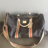 Michael Kors Bags | - Final Sale!!!Authentic Michael Kors Duffle | Color: Brown/Orange | Size: Os