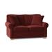 Sofas to Go Drake 61" Rolled Arm Sofa Bed w/ Reversible Cushions Polyester in Red | 36 H x 61 W x 37 D in | Wayfair